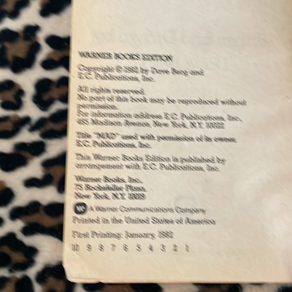 1982 MAD's Look At You Dave Berg Vintage Book 📚 Life 80s Satire Cartoon 80s - Picture 5 of 15